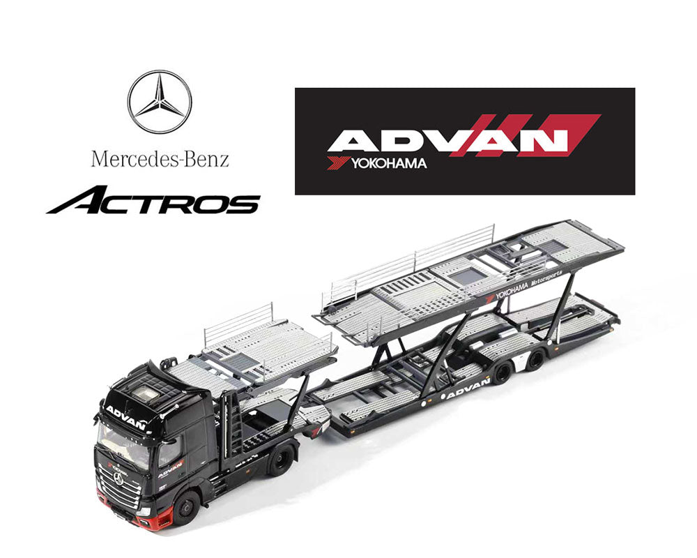 GCD 1:64 Mercedes-Benz AMG Actros Auto ADVAN Yokohama Transporter