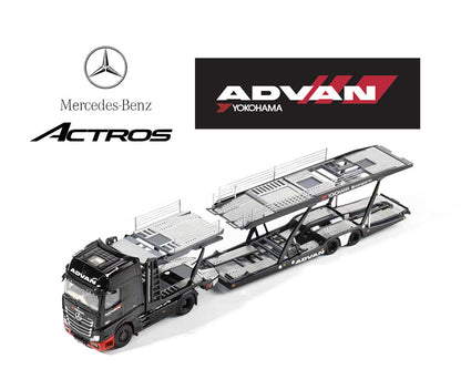 GCD 1:64 Mercedes-Benz AMG Actros Auto ADVAN Yokohama Transporter