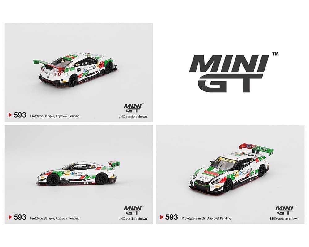 MiniGT 1:64 Nissan GT-R NISMO GT3 #23 KCMG 2018 FIA GT World Cup Macau - #593