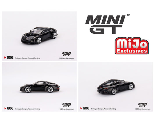 MiniGT 1:64 Porsche 911 (992) GT3 Touring – Black – MiJo Exclusive #606
