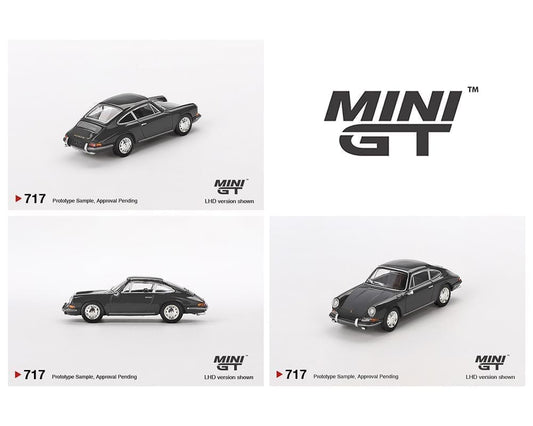 MiniGT 1:64 Porsche 911 1964 – Slate Grey – MiJo Exclusive #717