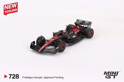 MiniGT 1:64 Alfa Romeo C43 #24 Zhou Guanyu 2023 F1 2023 Australian GP - MiJo Exclusive #728