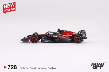 MiniGT 1:64 Alfa Romeo C43 #24 Zhou Guanyu 2023 F1 2023 Australian GP - MiJo Exclusive #728