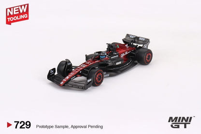 MiniGT 1:64 Alfa Romeo C43 #77 Valtteri Bottas 2023 F1 2023 Australian GP - MiJo Exclusive #729