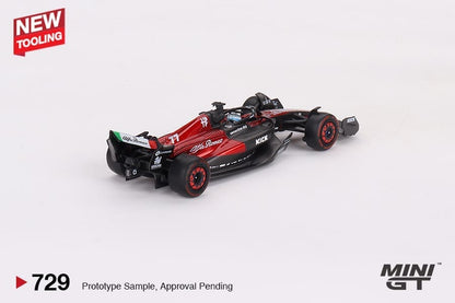 MiniGT 1:64 Alfa Romeo C43 #77 Valtteri Bottas 2023 F1 2023 Australian GP - MiJo Exclusive #729