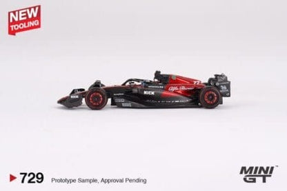 MiniGT 1:64 Alfa Romeo C43 #77 Valtteri Bottas 2023 F1 2023 Australian GP - MiJo Exclusive #729