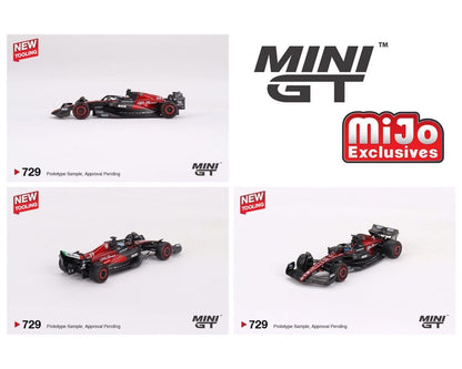 MiniGT 1:64 Alfa Romeo C43 #77 Valtteri Bottas 2023 F1 2023 Australian GP - MiJo Exclusive #729