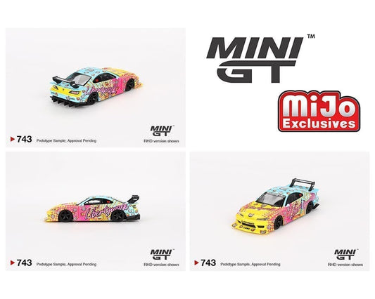 MiniGT 1:64 Nissan Silvia S15 LBWK Super Silhouette KUMA #743