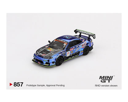 MiniGT 1:64 Japan Exclusive Nissan Silvia (S15) #46 D-MAX Racing 2023 D1 Grand Prix Limited Edition #857