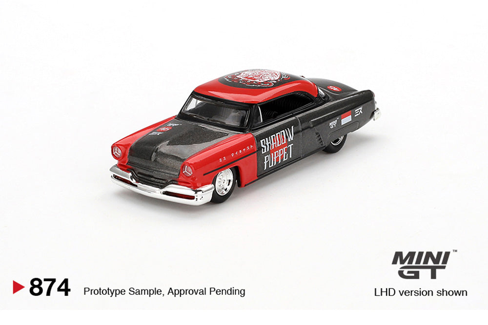 MiniGT x Mizu Diecast 1:64 Lincoln Capri Hot Rod 1954 “Shadow Puppet” Limited Edition #874