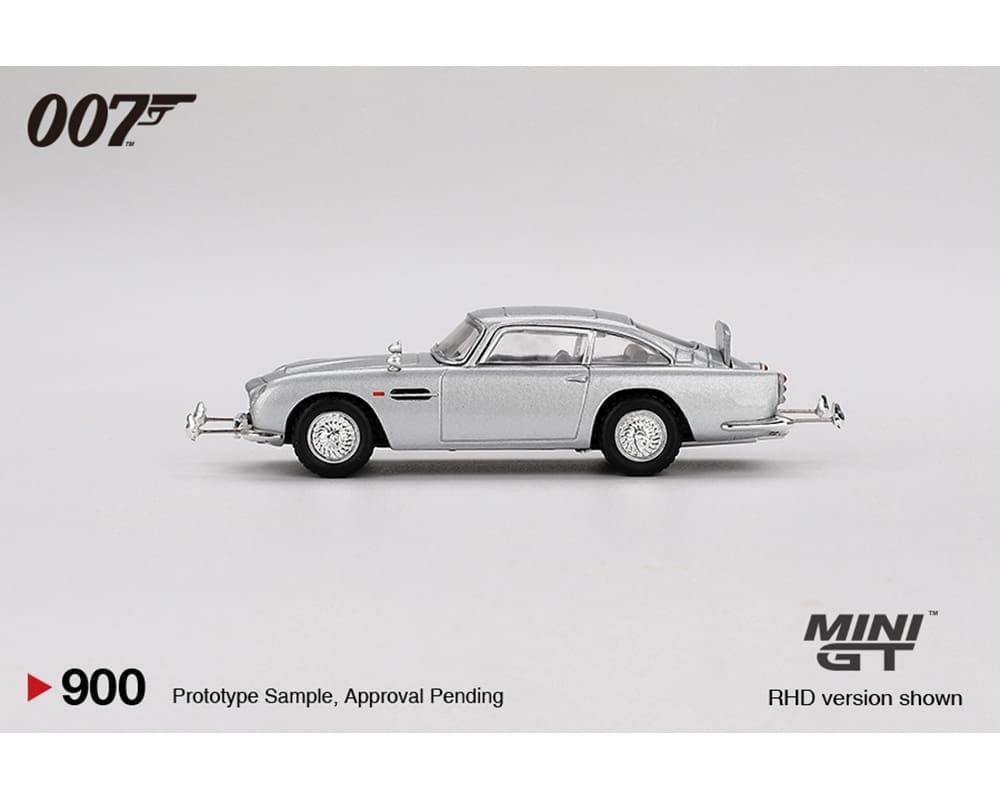 MiniGT 1:64 Aston Martin DB5 James Bond 007 Goldfinger – English Packaging #900E