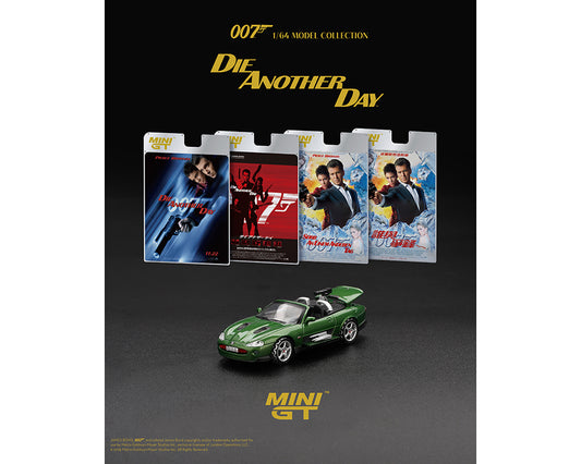 MiniGT 1:64 Jaguar XKR James Bond “Die Another Day” – English Packaging #908