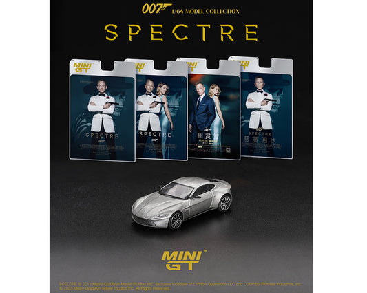 MiniGT 1:64 Aston Martin DB10 James Bond 007 “SPECTRE” – English Packaging #910