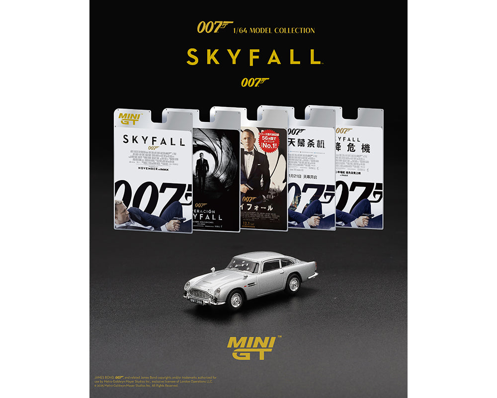 MiniGT 1:64 Aston Martin DB5 James Bond “Skyfall” – English Version #913