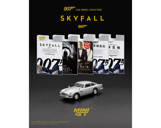 MiniGT 1:64 Aston Martin DB5 James Bond “Skyfall” – English Version #913