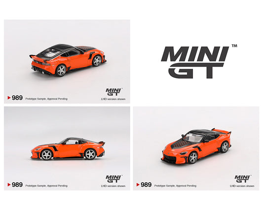 MiniGT 1:64 Nissan Z VeilSide FFZ400 – Orange #989