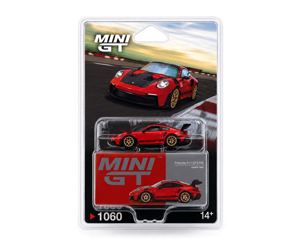 ミニカー MINI GT Porsche 911 GT2 RS Guards Red New Mini GT