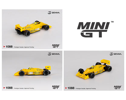 MiniGT 1:64 Lotus 99T #12 Ayrton Senna 1987 Monaco Grand Prix Winner #1088
