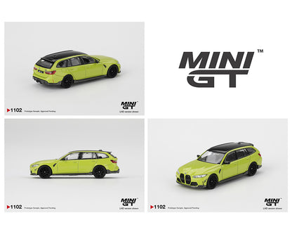 MiniGT 1:64 BMW M3 M Performance Touring – Sao Paulo Yellow #1102