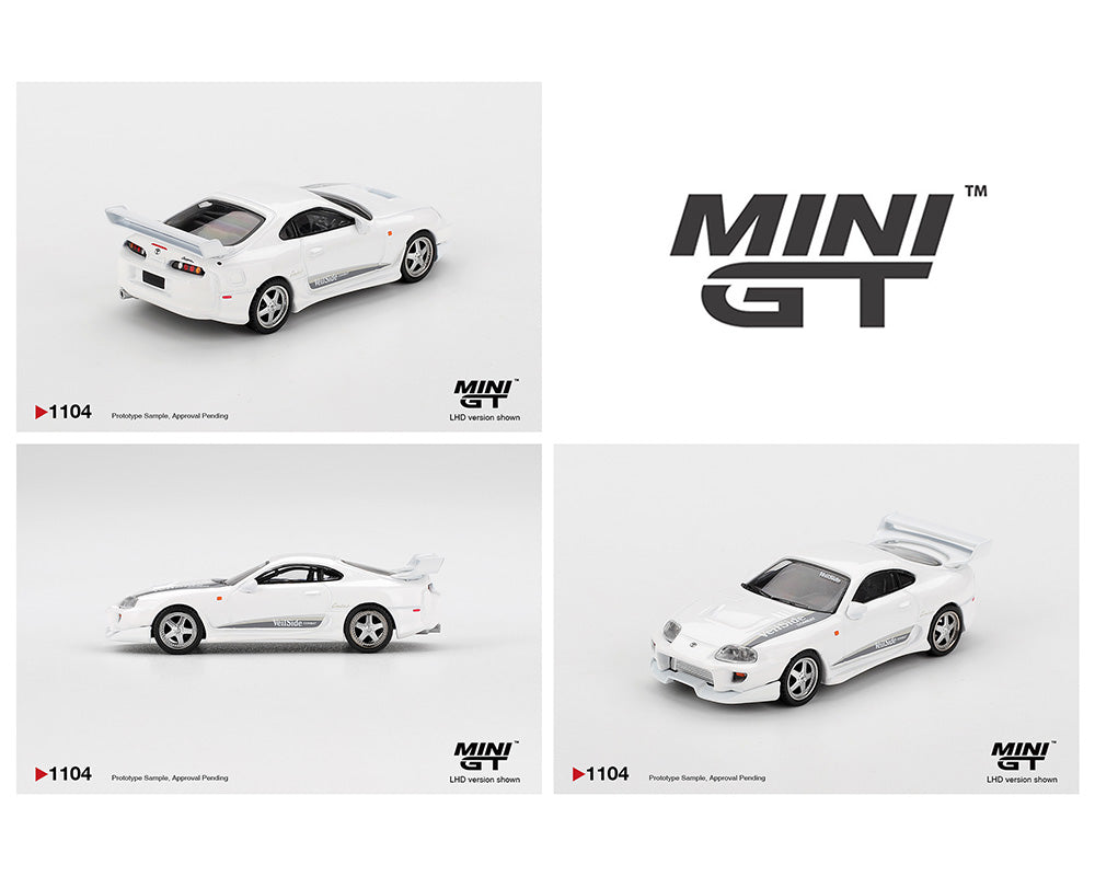 MiniGT 1:64 Toyota Supra VeilSide Combat V-I – White #1104