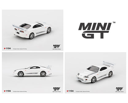 MiniGT 1:64 Toyota Supra VeilSide Combat V-I – White #1104