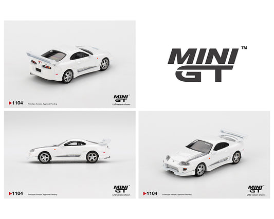 MiniGT 1:64 Toyota Supra VeilSide Combat V-I – White #1104