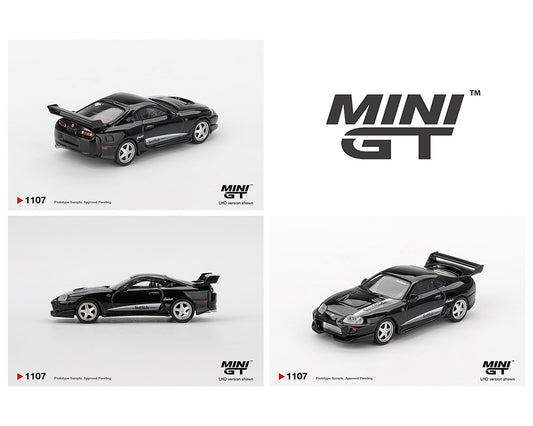 MiniGT 1:64 Toyota Supra VeilSide Combat V-II – Black #1107