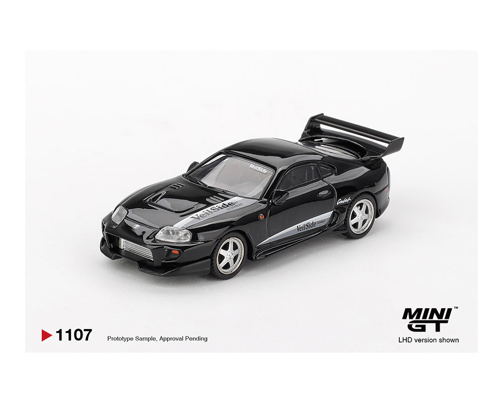 MiniGT 1:64 Toyota Supra VeilSide Combat V-II – Black #1107