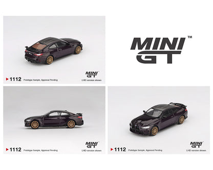 MiniGT 1:64 BMW M4 M-Performance (G82) – Daytona Violet #1112