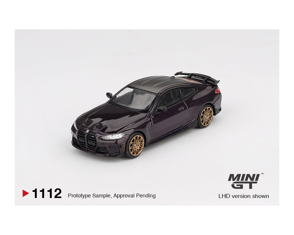 MiniGT 1:64 BMW M4 M-Performance (G82) – Daytona Violet #1112