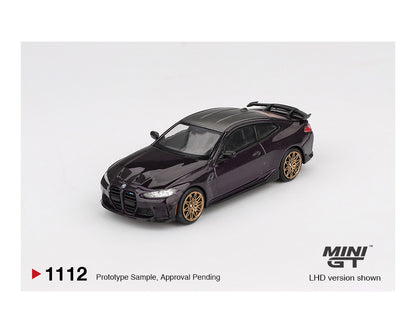 MiniGT 1:64 BMW M4 M-Performance (G82) – Daytona Violet #1112