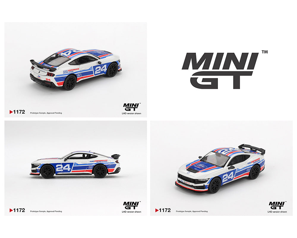 MiniGT 1:64 Ford Mustang Dark Horse #24 Ford Performance Racing School #1172