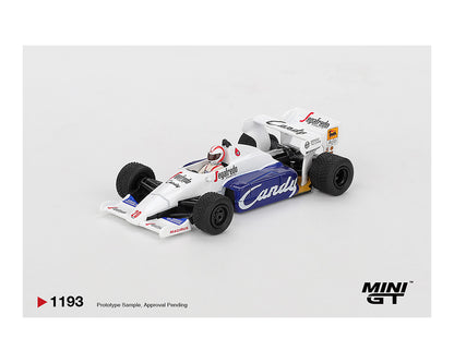 MiniGT 1:64 Toleman TG184 #20 Johnny Cecotto 1984 Monaco Grand Prix #1193