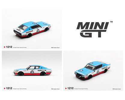 MiniGT 1:64 Nissan Skyline Kenmeri Liberty Walk Nissan Racing ’75 Concept #1212