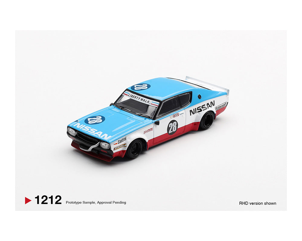 MiniGT 1:64 Nissan Skyline Kenmeri Liberty Walk Nissan Racing ’75 Concept #1212