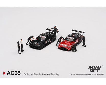 MiniGT 1:64 Figurine Nismo Technician Team Figures Set - AC35