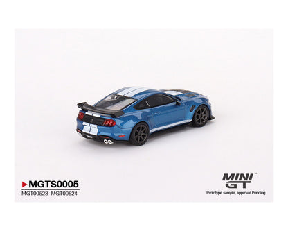 MiniGT 1:64 Shelby American Transporter Set - Western Star 49X & Shelby GT500 SE Widebody – MiJo Exclusive MGTS0005