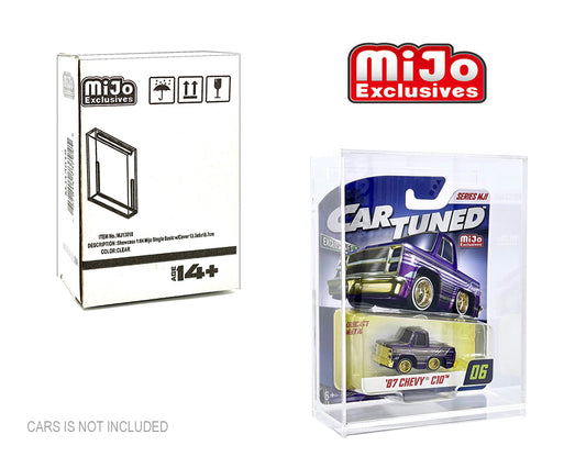 Showcase 1:64 Basic Redline Collector Single Display Case – MiJo Exclusive