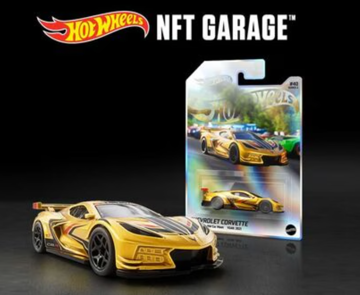 Hot Wheels 1:64 NFT Garage Series 2 Chevrolet Corvette C8.R