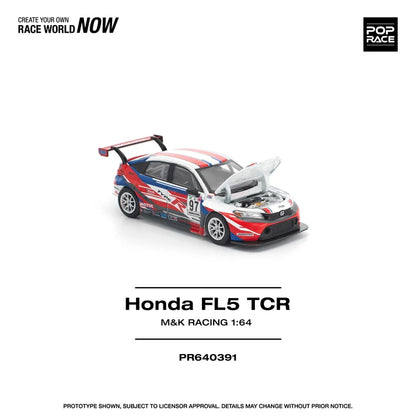 Pop Race 1:64 Honda Civit Type-R FL5 TCR - M&K Racing