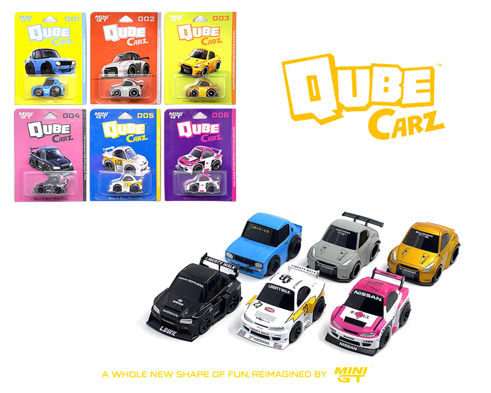 MiniGT QubeCarz Liberty Walk Assortment - Series 1