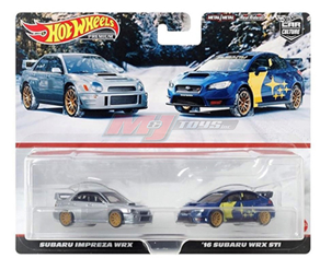 Hot Wheels 1:64 2024 Premium Car Culture 2 Pack - K Assortment *Subaru Pack*