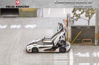 Focal Horizon 1:64 Koenigsegg Agera RS - Glacier White