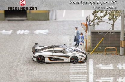 Focal Horizon 1:64 Koenigsegg Agera RS - Glacier White