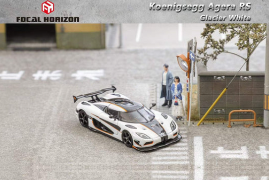 Focal Horizon 1:64 Koenigsegg Agera RS - Glacier White