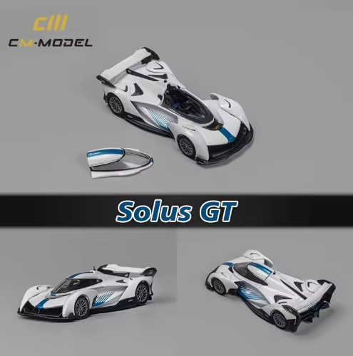 CM Model 1:64 Solus GT V10 - White