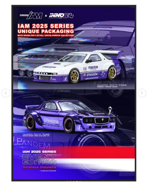 Inno64 X IAM 1:64 Surabaya 2025 Exclusive Box Set