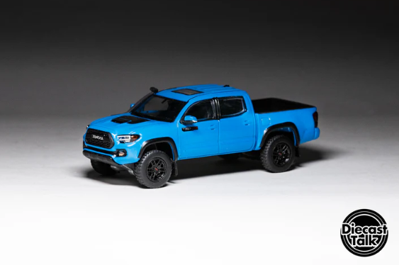 GCD X DiecastTalk Exclusive 1:64 Toyota Tacoma TRD PRO - Voodoo Blue