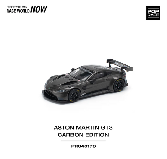 Pop Race 1:64 Aston Martin Vantage GT3 - Carbon Edition