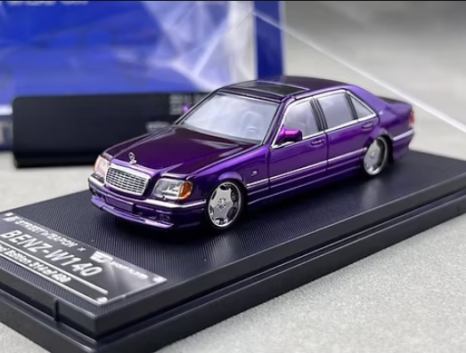 Street Weapon 1:64 Mercedes Benz S600 W140 - Dark Purple